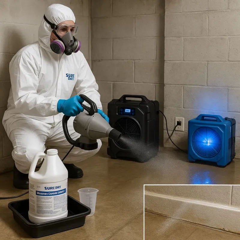 Sanitization and Odor Removal process in Hiller, PA