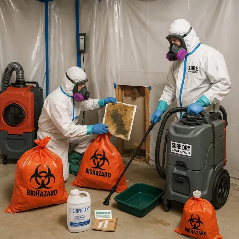 Contaminated Water Handling Protocols process in Hiller, PA
