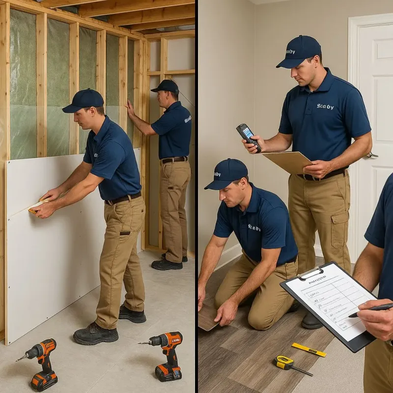 Repairs and Reconstruction process in Hiller, PA