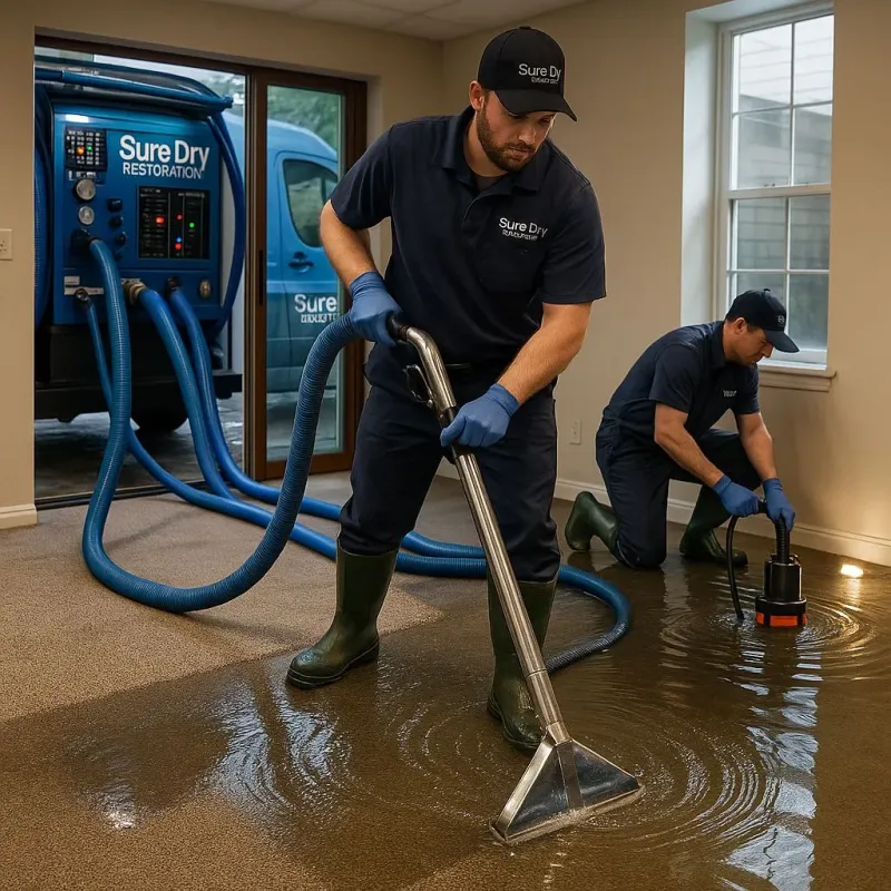 Water Extraction and Removal process in Hiller, PA